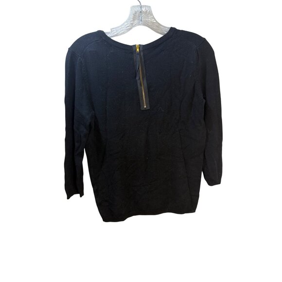 Black Philosophy Republic Clothing‎ Sweater With Back Zipper - Picture 6 of 8